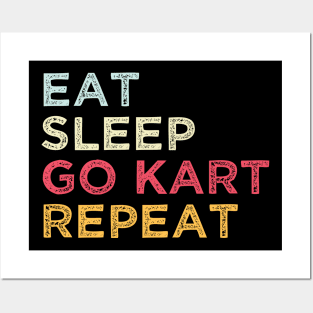 Go Kart Racing Enthusiast Go Carter Posters and Art